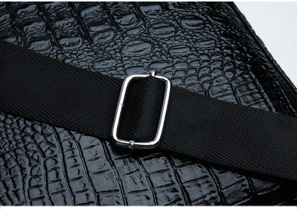 Croc Leather Bag