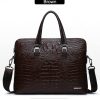 Croc Leather Bag