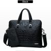 Croc Leather Bag