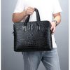 Croc Leather Bag
