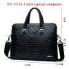 Croc Leather Bag